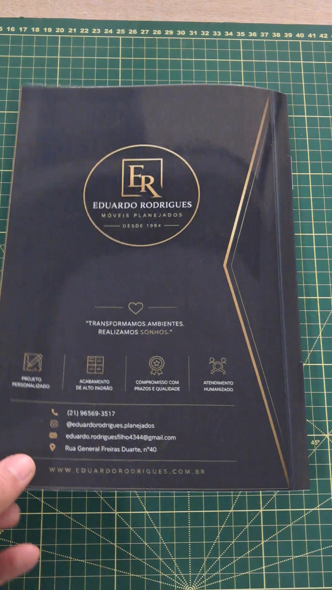 Pastas personalizadas com orelha — trabalho da Copiar & Colar