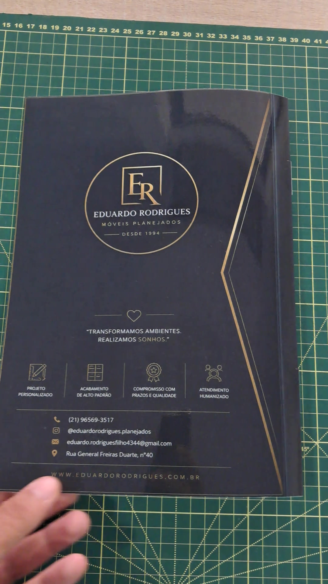 Pastas personalizadas com orelha — trabalho da Copiar & Colar